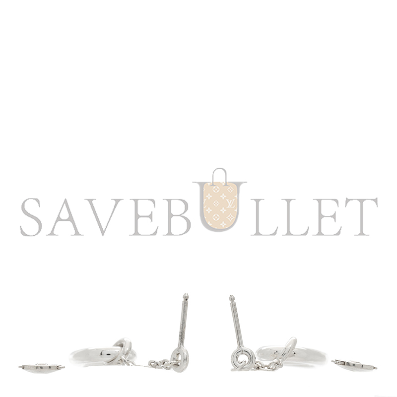 HERMÈS STERLING SILVER FARANDOLE DROP EARRINGS 
